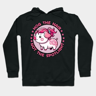 Hairstylist pig for beauticians Hoodie